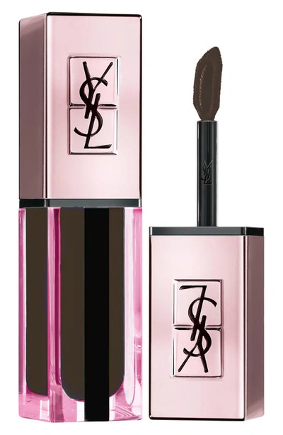 Shop Saint Laurent Water Stain Glow Lip Stain In 217 Intimate Chocolate