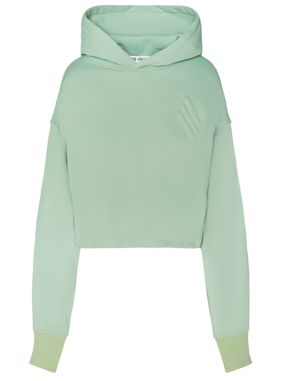 Shop Attico Maeve Green Sweatshirt