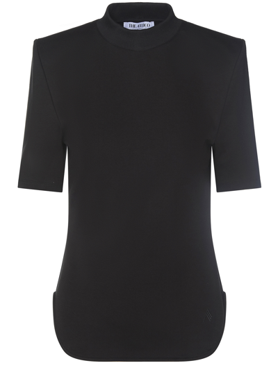 Shop Attico Tessa Black T-shirt