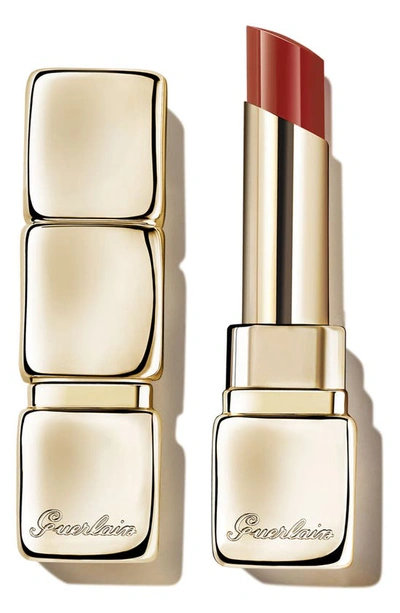 Shop Guerlain Kisskiss Shine Bloom Lipstick In Fuchsia Flush
