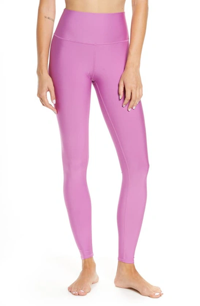 Shop Alo Yoga Airlift High Waist Leggings In Orchid