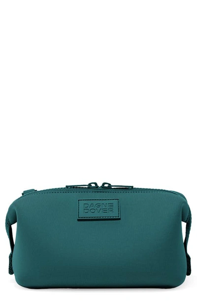 Shop Dagne Dover Hunter Water Resistant Toiletry Bag In Evergreen