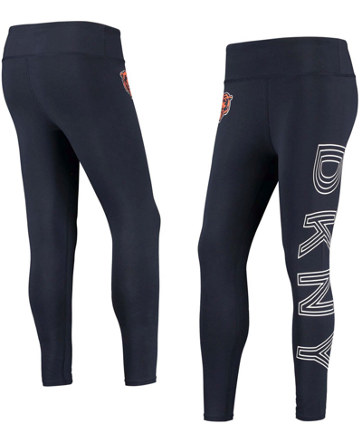 Dkny Women's Navy Chicago Bears Sami High Waisted Leggings In Navy