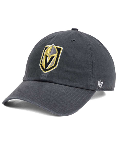 Shop 47 Brand Vegas Golden Knights Clean Up Cap In Gray