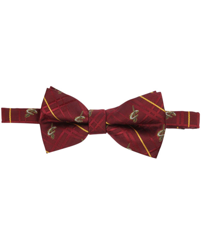 Shop Eagles Wings Men's Maroon Cleveland Cavaliers Oxford Bow Tie
