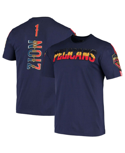 Pro Standard Men's Zion Williamson Navy New Orleans Pelicans Player T-shirt In Navy