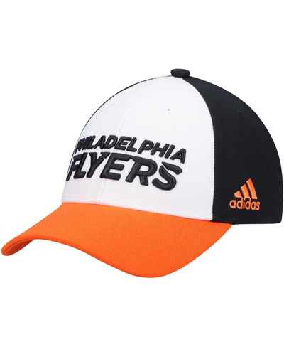 Shop Adidas Originals Men's White Philadelphia Flyers Locker Room Adjustable Hat