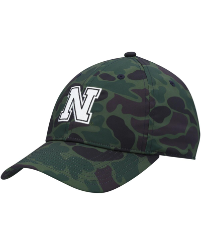 Shop Adidas Originals Men's Camo Nebraska Huskers Military Appreciation Slouch Adjustable Hat