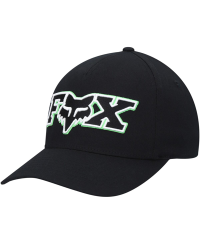 Shop Fox Men's Black Ellipsoid Flex Hat