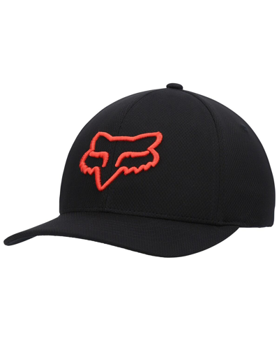 Shop Fox Men's Black Logo Lithotype 2.0 Flex Hat