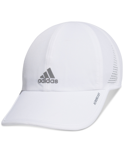 Shop Adidas Originals Adidas Women's Superlite 2.0 Cap In White/silver Reflective