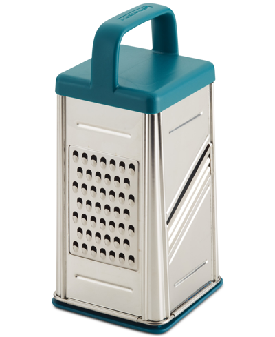 Shop Rachael Ray Tools & Gadgets Box Grater In Teal
