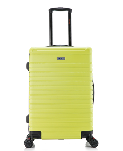 Shop Inusa Deep Lightweight Hardside Spinner Luggage, 20" In Green