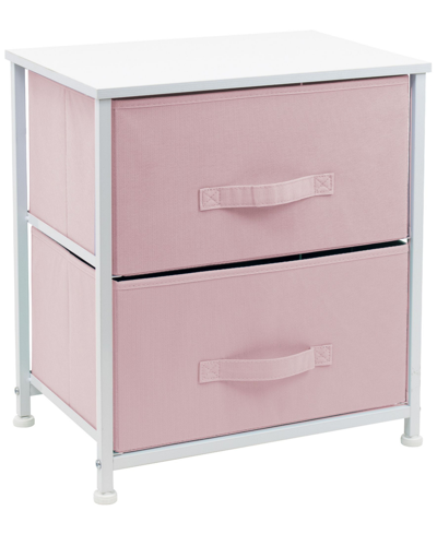 Shop Sorbus 2-drawer Chest Dresser In Pink