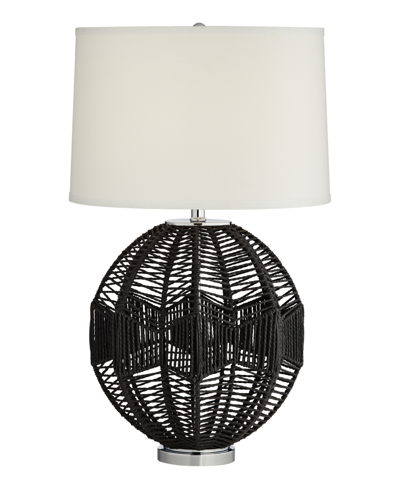 Shop Kathy Ireland String Basket Table Lamp In Black