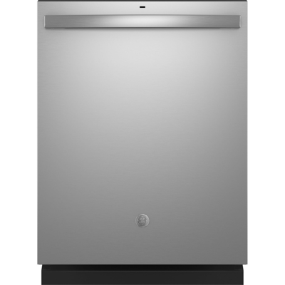 Shop Ge 52 Dba Top Control Dishwasher With Sanitize Cycle & Dry Boost In Grey