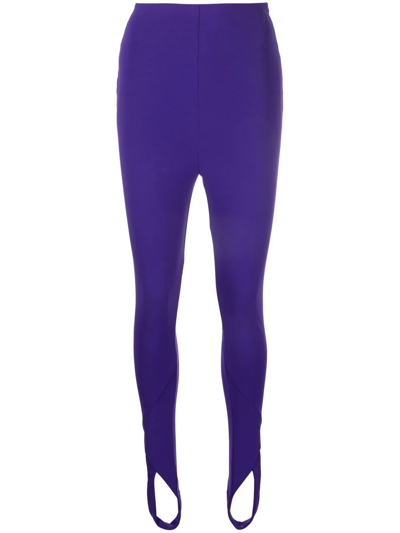 WARDROBE.NYC high-neck Stirrup Leggings - Farfetch