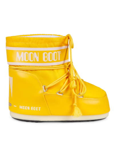 Shop Moon Boot Icon Low 2 Boots In Yellow