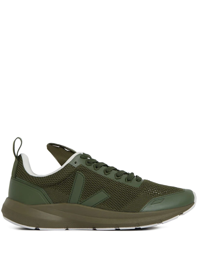 Shop Rick Owens X Veja Perfromance Runner Sneakers In Green