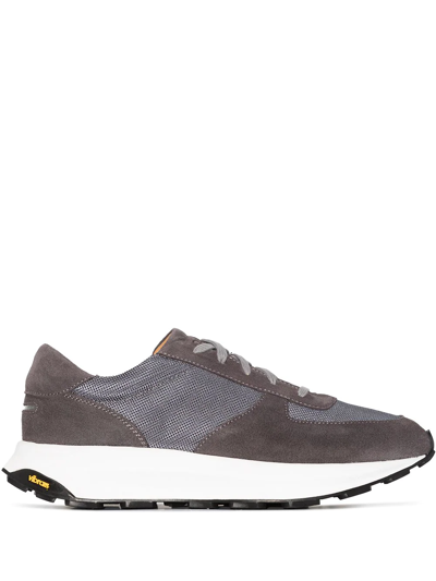 Shop Unseen Footwear Trinity Tech Low-top Sneakers In Grey