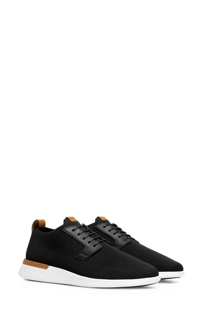 Shop Wolf & Shepherd Swiftknit™ Plain Toe Derby In Black / White