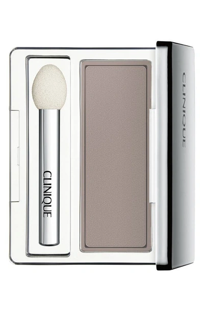 Shop Clinique All About Shadow Soft Matte Eyeshadow Single In Portobello