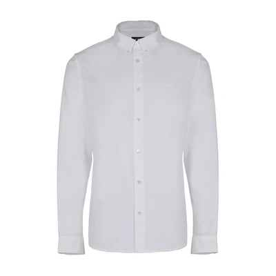 Shop Apc Greg Shirt In White