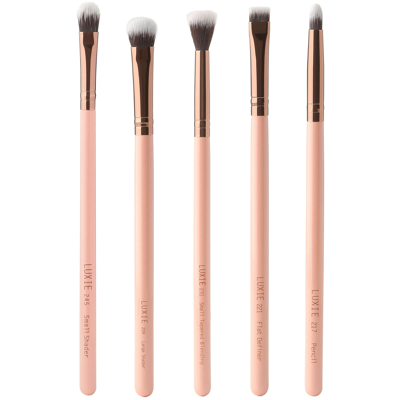 Shop Luxie Eyeconic Set - Rose Gold