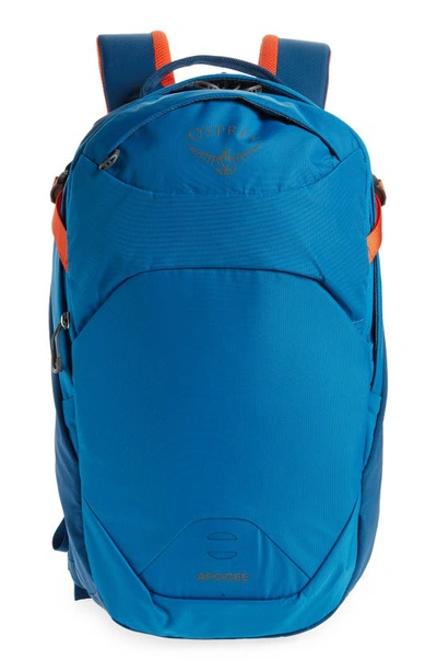 Shop Osprey Apogee 26l Backpack In Scoria Blue
