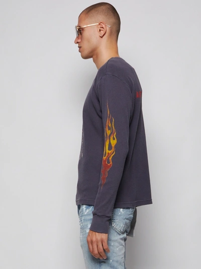 GALLERY DEPT. FLAMES LONG SLEEVE T-SHIRT- GALLERY DEPT. FLAMES LONG SLEEVE T-SHIRT-