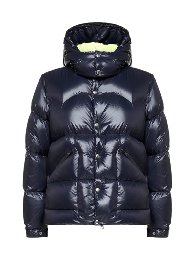 Shop Moncler Coutard Hooded Jacket In Navy