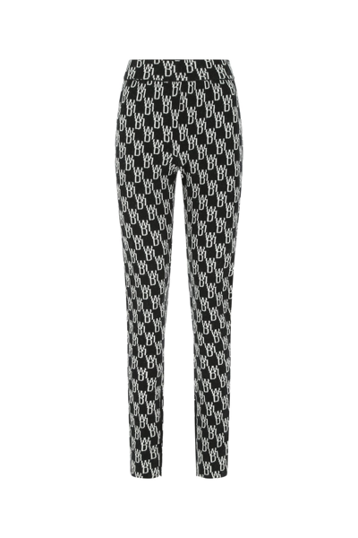 Shop We11 Done Embroidered Wool Blend Pant Printed  Donna S