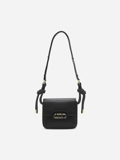 Shop Marc Jacobs Mini The J Link Leather Bag In Black