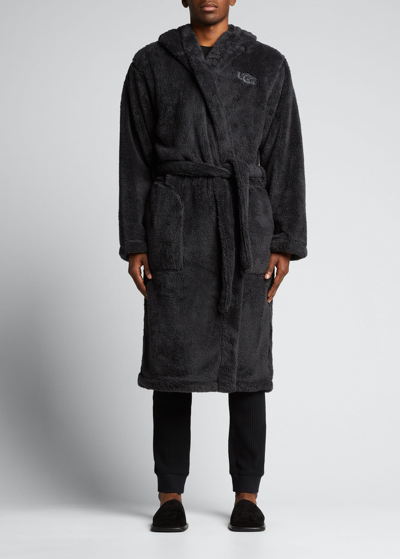 Shop Ugg Men's Beckett Sherpa Robe In Ikbl