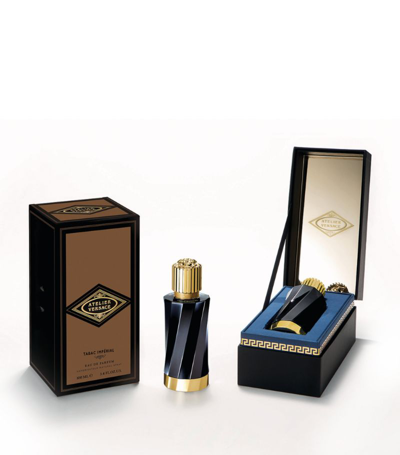 Shop Versace Atelier Collection Tabac Impérial Eau De Parfum (100ml) In Multi