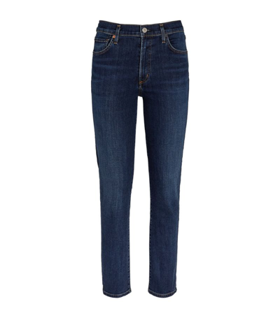 Shop Citizens Of Humanity Skyla Skinny Jeans In Blue