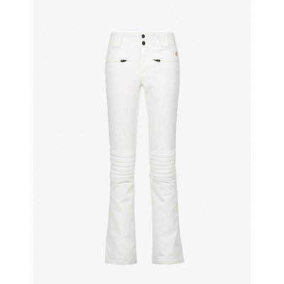 Perfect Moment High Waist Aurora Corduroy Flare Pant M In Snow White