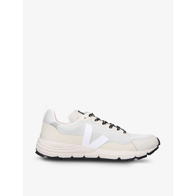 Shop Veja X Vibram Dekkan Low-top Recycled-polyester Trainers In Beige Comb