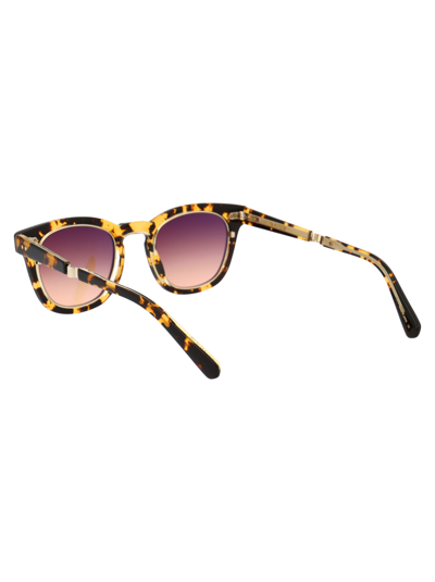 Shop Garrett Leight Sunglasses In Boho-12kg/with Bohemian Tort-12k Wht G/w