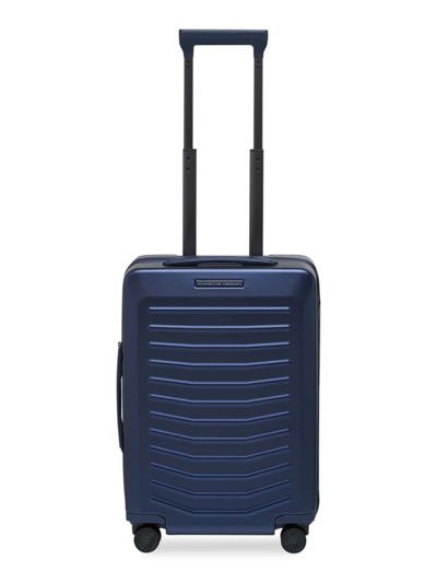 Shop Porsche Design Men's Roadster Hardcase 21" Carry-on Spinner In Matte Blue