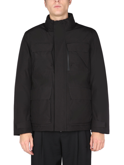 Shop Woolrich Urban Field Jacket In Nero