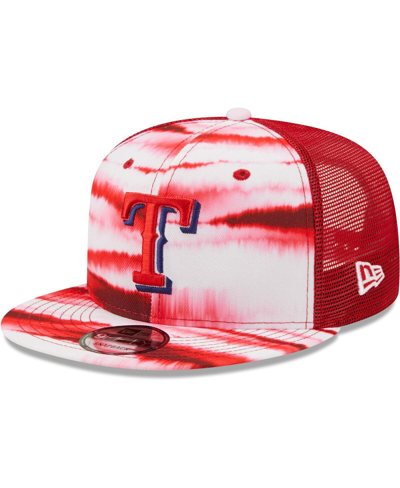 New Era Texas Rangers MLB Trucker 9FIFTY Snapback Hat