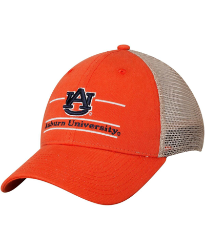 Shop Game Men's Orange Auburn Tigers Logo Bar Trucker Adjustable Hat