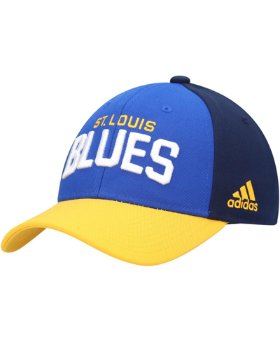 Shop Adidas Originals Men's Blue St. Louis Blues Locker Room Adjustable Hat