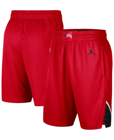 Shop Jordan Men's Portland Trail Blazers 2020/21 Association Edition Performance Swingman Shorts In Red