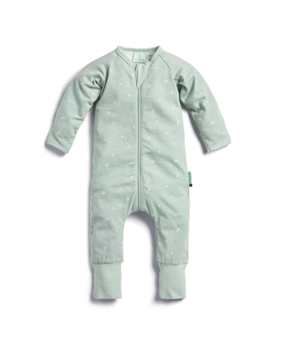 Shop Ergopouch Toddler Boys And Girls 1.0 Tog Long Sleeve Pajamas In Sage