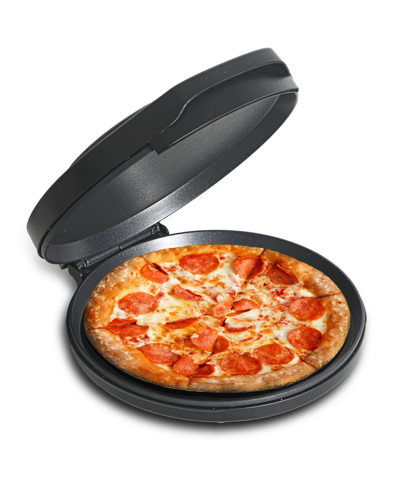 Shop Commercial Chef 12" Pizza Maker With Variable Temperature In Black