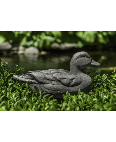 Shop Campania International Decoy Duck Statuary In Heather Gray