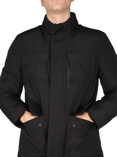 Shop Woolrich "urban Field" Jacket In Black