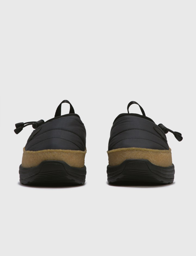 Shop Moncler Genius Suicoke Pepper Loafers In Black